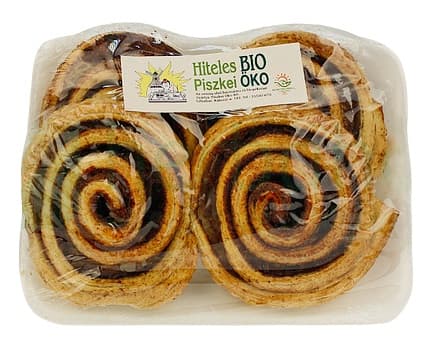 Piszkei Öko BIO gluténmentes mini kakaós csiga 4db