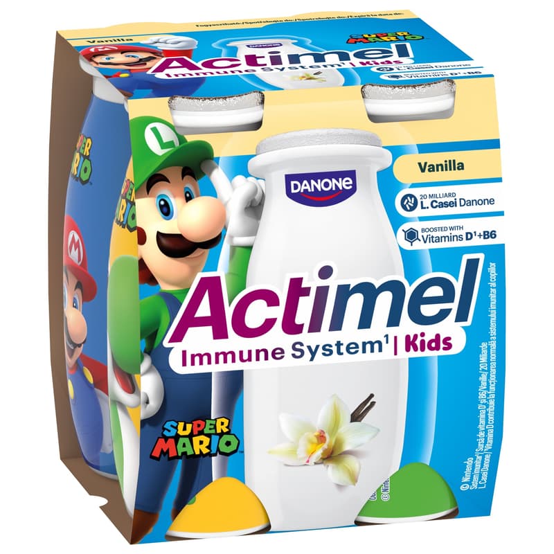 Danone Actimel ActiKids Vanilla (4x100g)