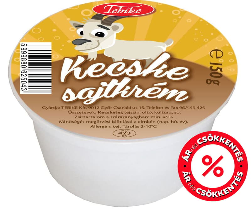 Tebike Goat's Cream Cheese