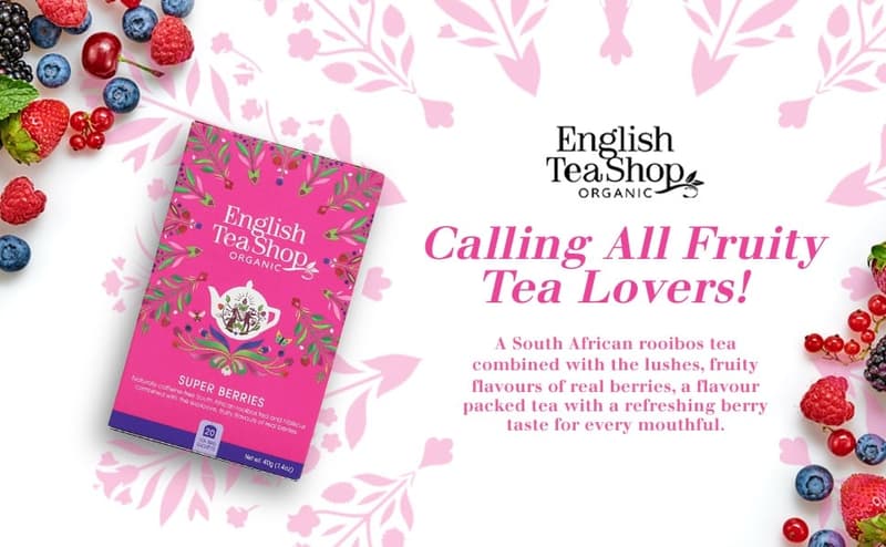 English Tea Shop BIO Superberry fruit tea - Caffeine-free