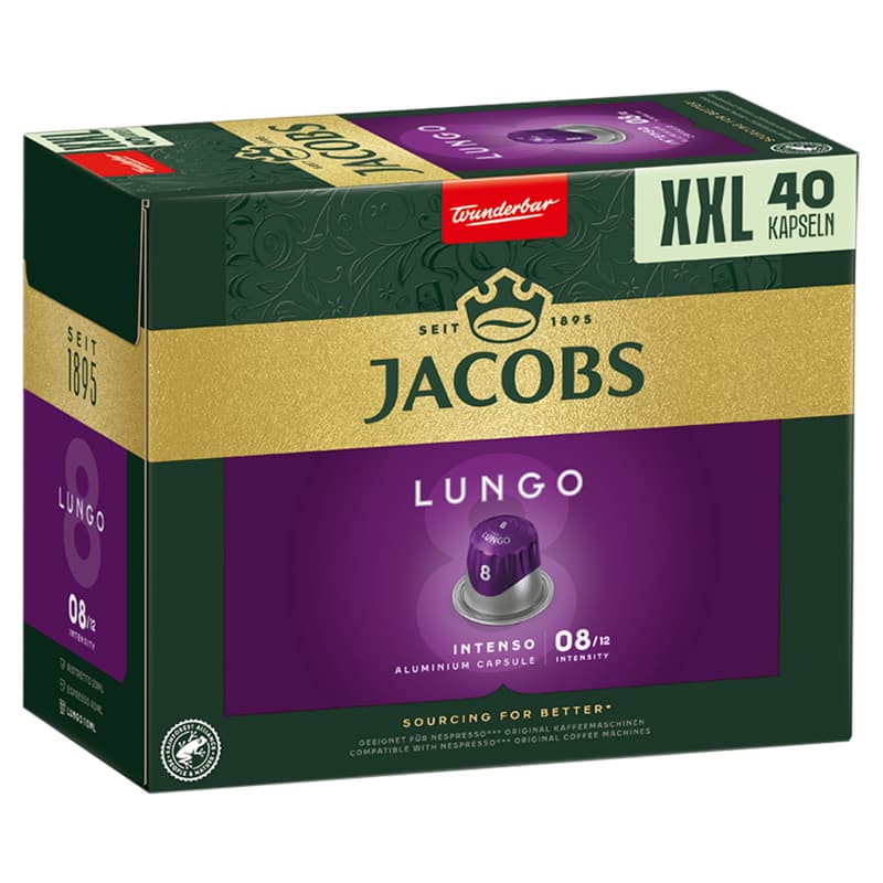 Jacobs Lungo Intenso (8) - Nespresso compatible capsule