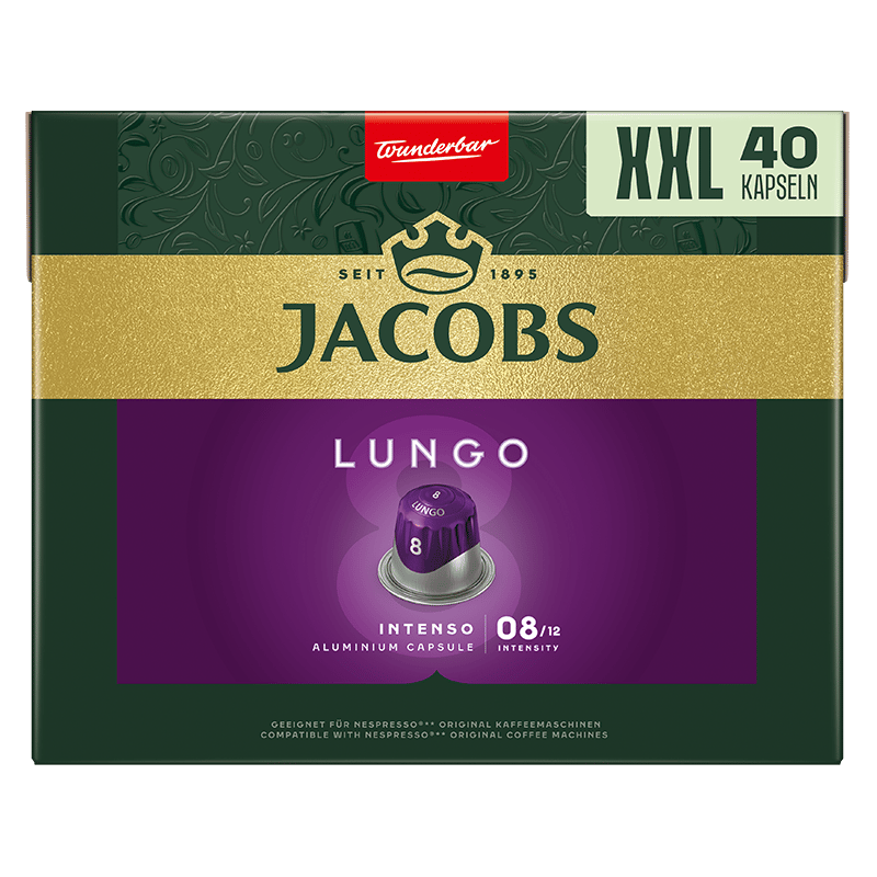 Jacobs Lungo Intenso (8) - Nespresso compatible capsule