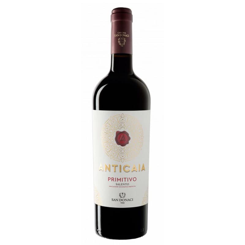 Cantina San Donaci- Primitivo del Salento IGP Anticaia 2019 14%