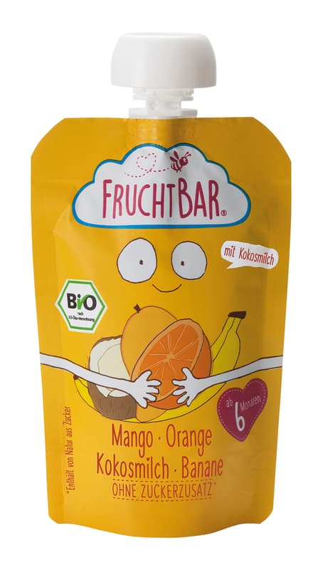 Fruchtbar BIO Mangó-Narancs-Kókusz 6 hónapos kortól