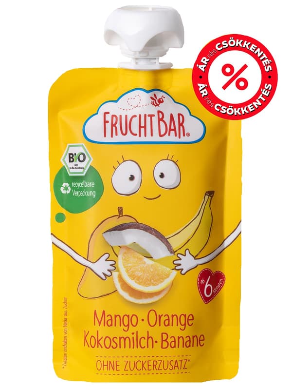 Fruchtbar BIO Mangó-Narancs-Kókusz 6 hónapos kortól