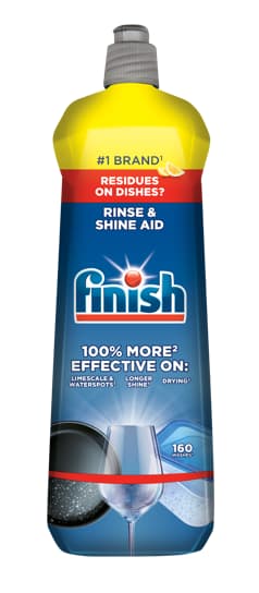 Finish Shine & Protect Rinse Aid öblítőszer gépi mosogatáshoz, Citrom illat