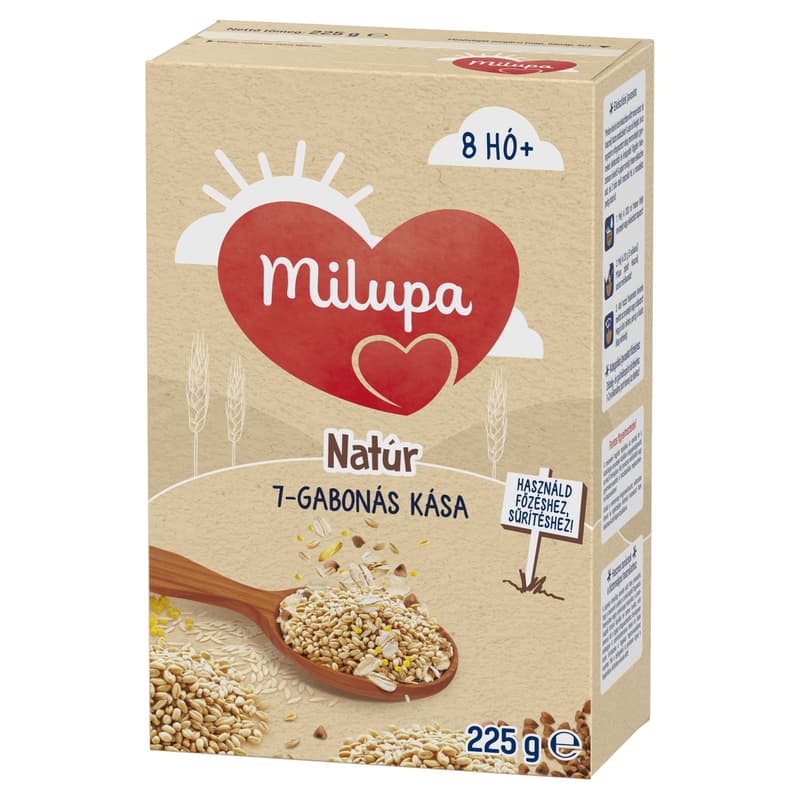 Milupa Natural porridge from 7 types of grain