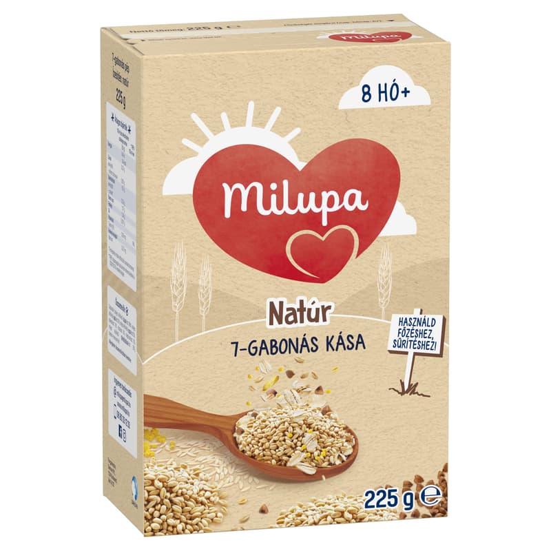 Milupa Natural porridge from 7 types of grain