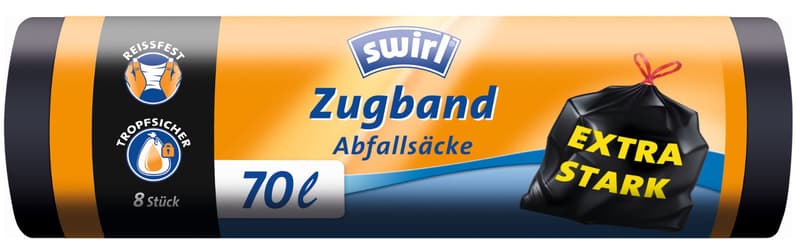 Swirl Extra srtrong garbage bag 70L