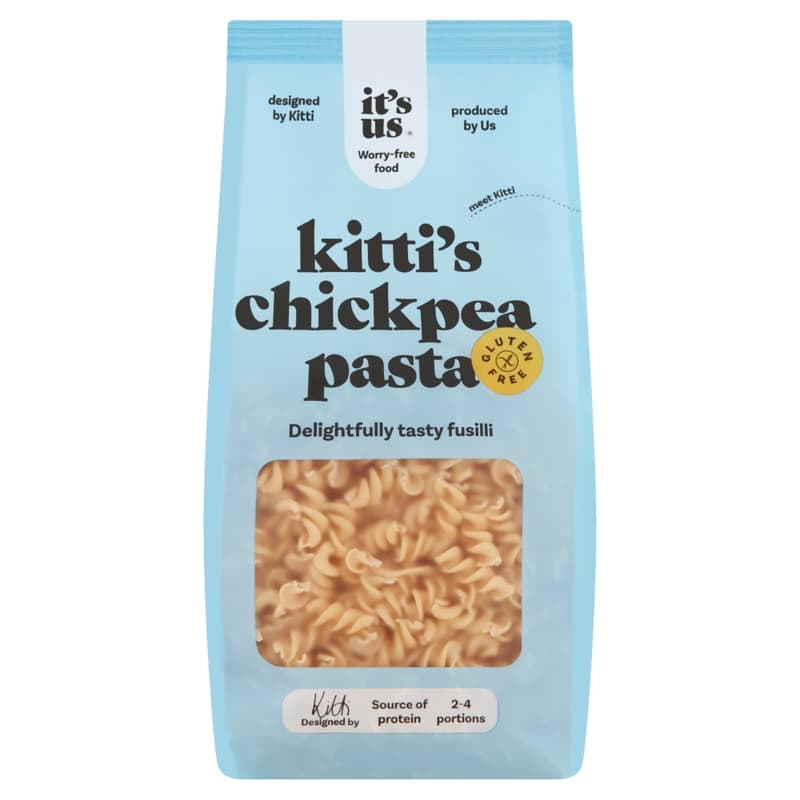 It's us Kitti's Chickpea fusilli/spindle