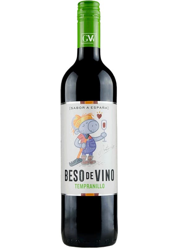 Grandes Vinos - Beso de Vino Tempranillo Organic 2019 dry/red wine
