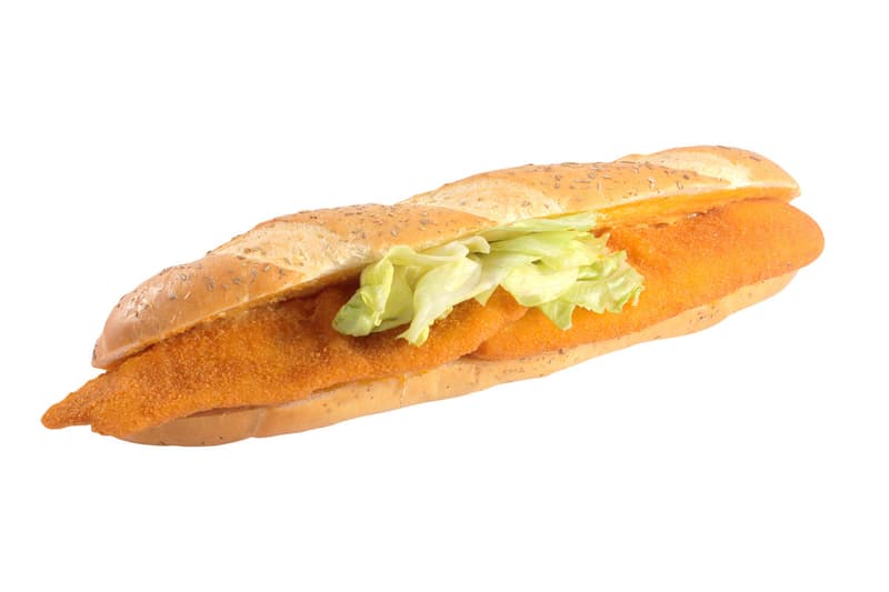 Khell-Food Breaded Chicken Breast Baguette Sandwich 