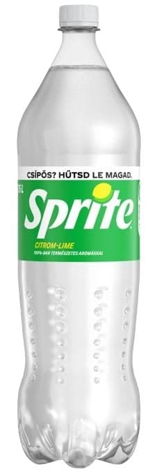 Sprite lemon and lime flavoured carbonated soft drink with sugar and sweeteners