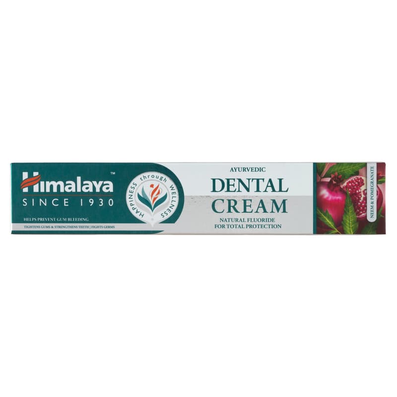 Himalaya Ayurvedic toothpaste with natural fluoride