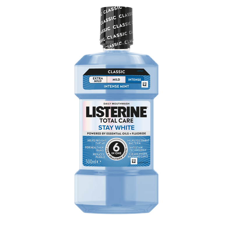 Listerine Total Care Stay White Mouthwash