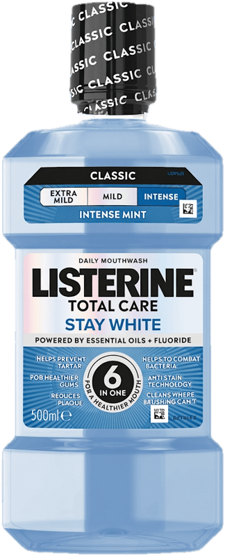 Listerine Total Care Stay White Mouthwash