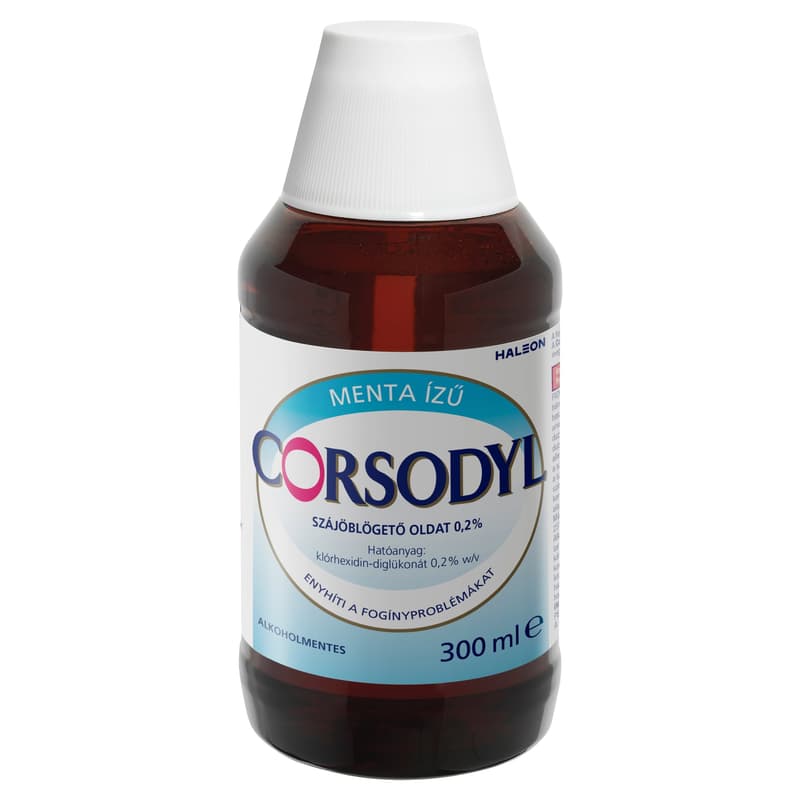 Corsodyl non-alcoholic mouthwash