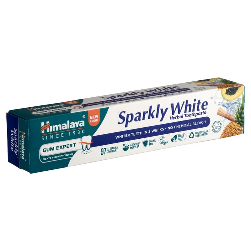 Himalaya Sparkly White toothwhitening herbal toothpaste