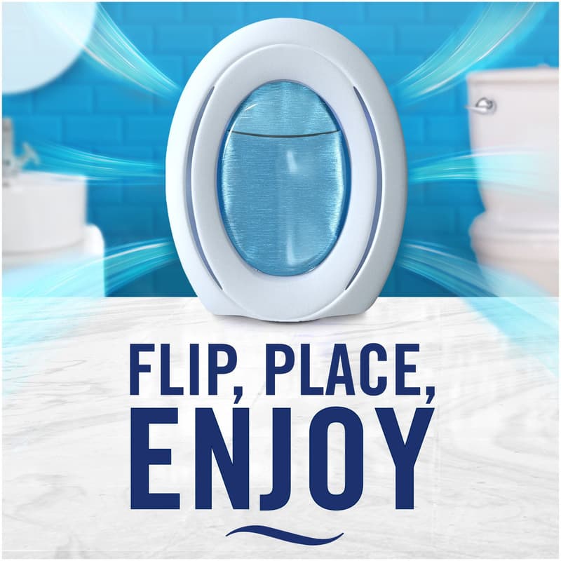 Ambi Pur Bathroom Air Freshener - Continuous Odor Neutralization & Odor Prevention Flowers & Spring 1x