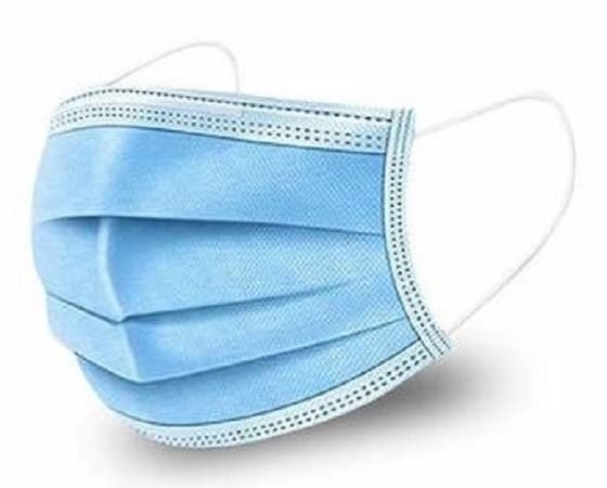 Disposable 3-layer face mask (BFE 95%)