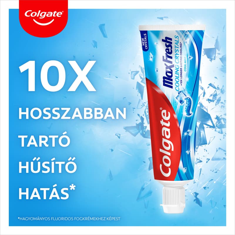 Colgate toothpaste MaxFresh cool mint