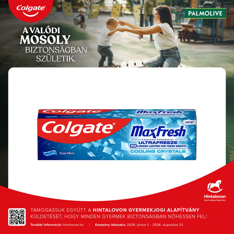 Colgate toothpaste MaxFresh cool mint