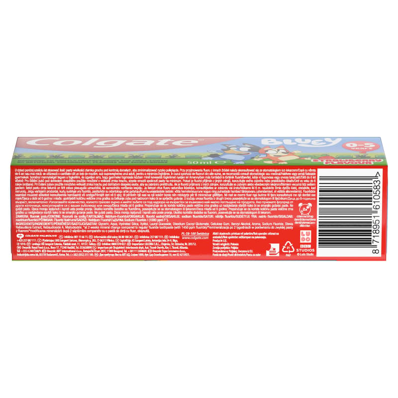 Colgate Kids First Smiles toothpaste for children aged 0-5