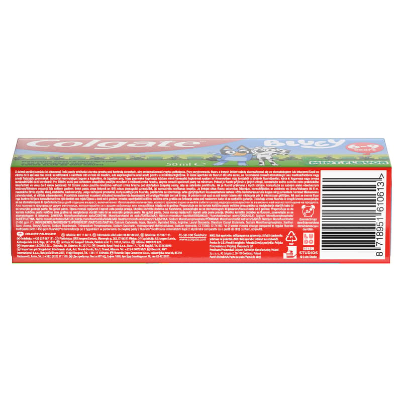Colgate Kids toothpaste for 6-9 year olds