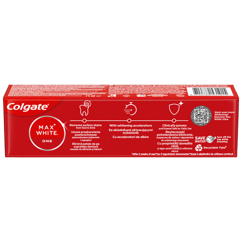 Colgate Max White One toothpaste