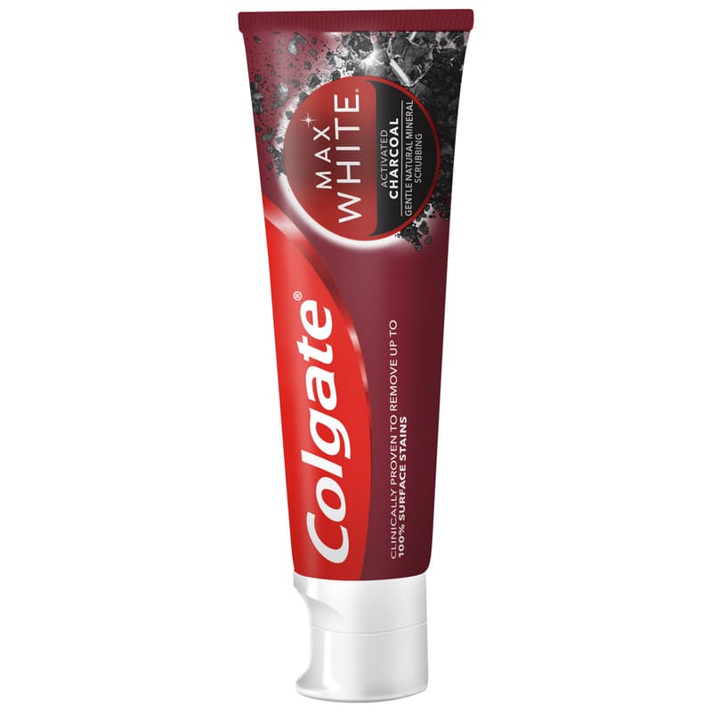 Colgate Max White Charcoal fogfehérítő fogkrém