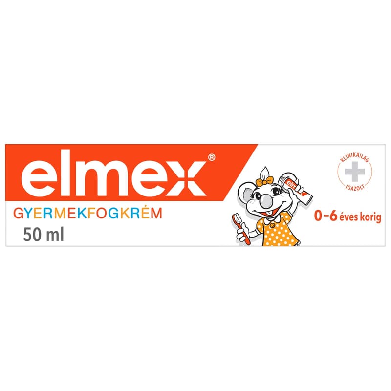 Elmex toothpaste for children up to 6 years