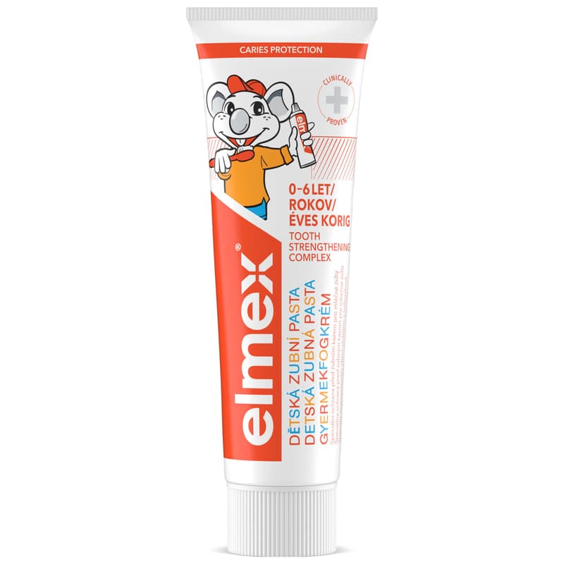 Elmex toothpaste for children up to 6 years