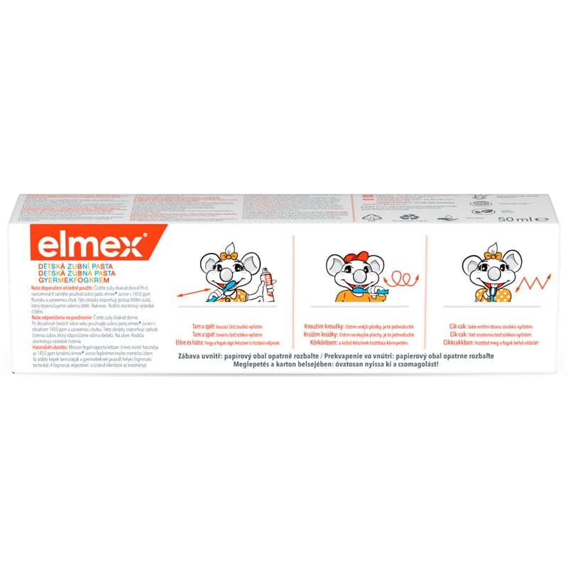 Elmex toothpaste for children up to 6 years