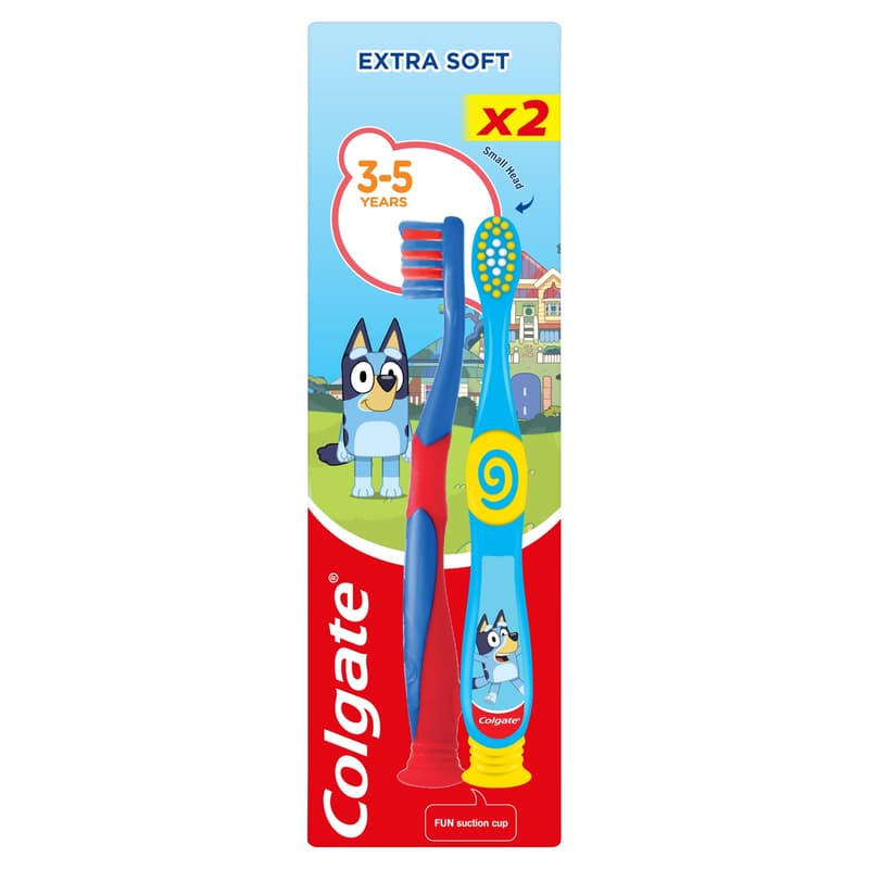 Colgate extra soft toothbrush duopack for 2-6 years old