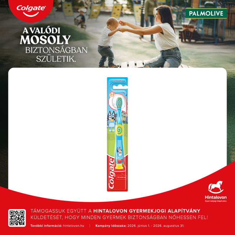 Colgate Smiles toothbrush for children 2-6 years