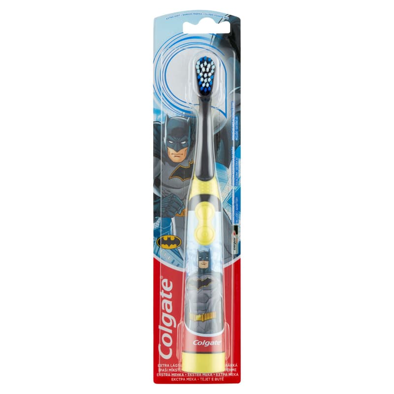 Colgate Batman elektromos fogkefe extra puha sörtével