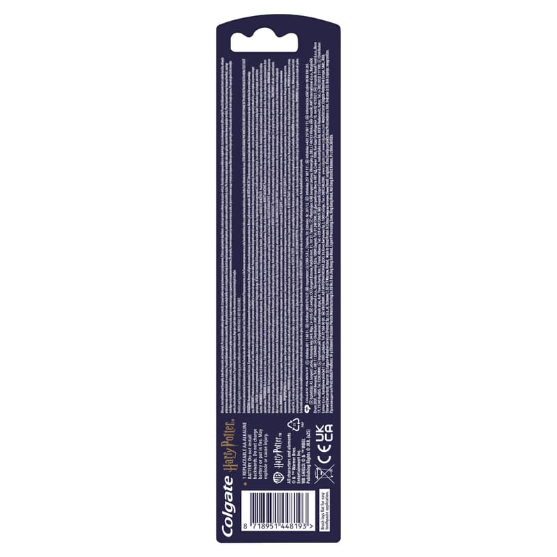 Colgate Batman electric toothbrush with extra soft bristles