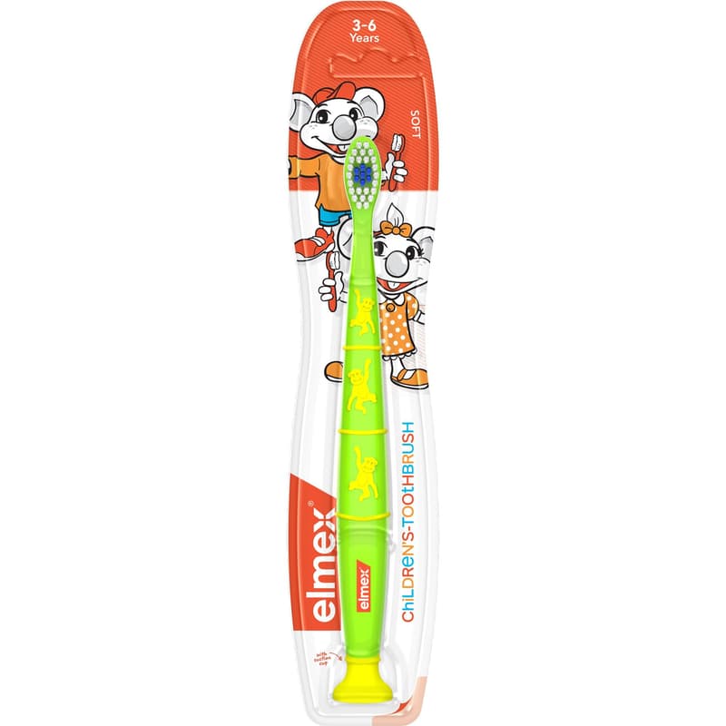 elmex Kids toothbrush for children 3-6 years old soft