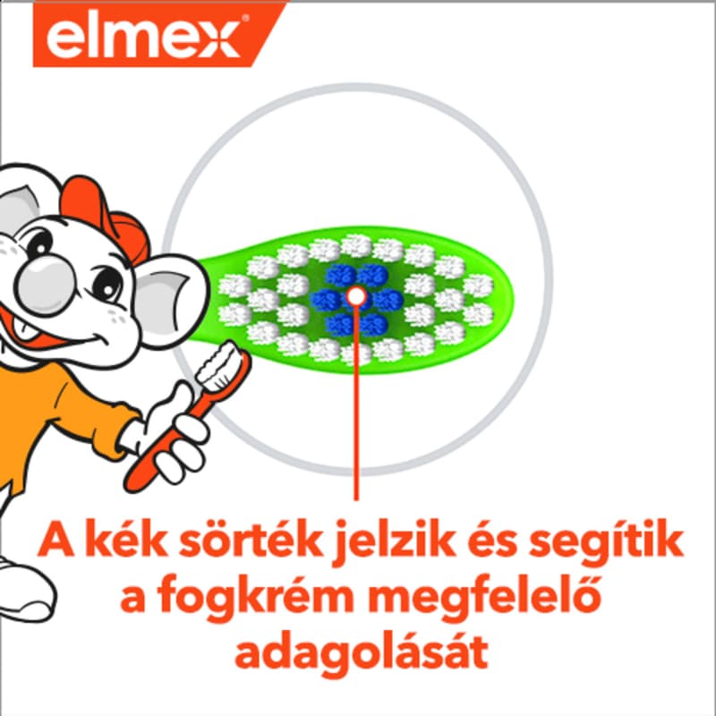 elmex Kids toothbrush for children 3-6 years old soft