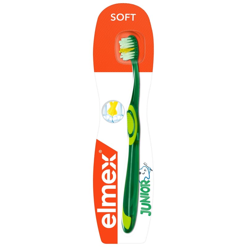 Elmex Junior soft toothbrush for 6-12 year olds