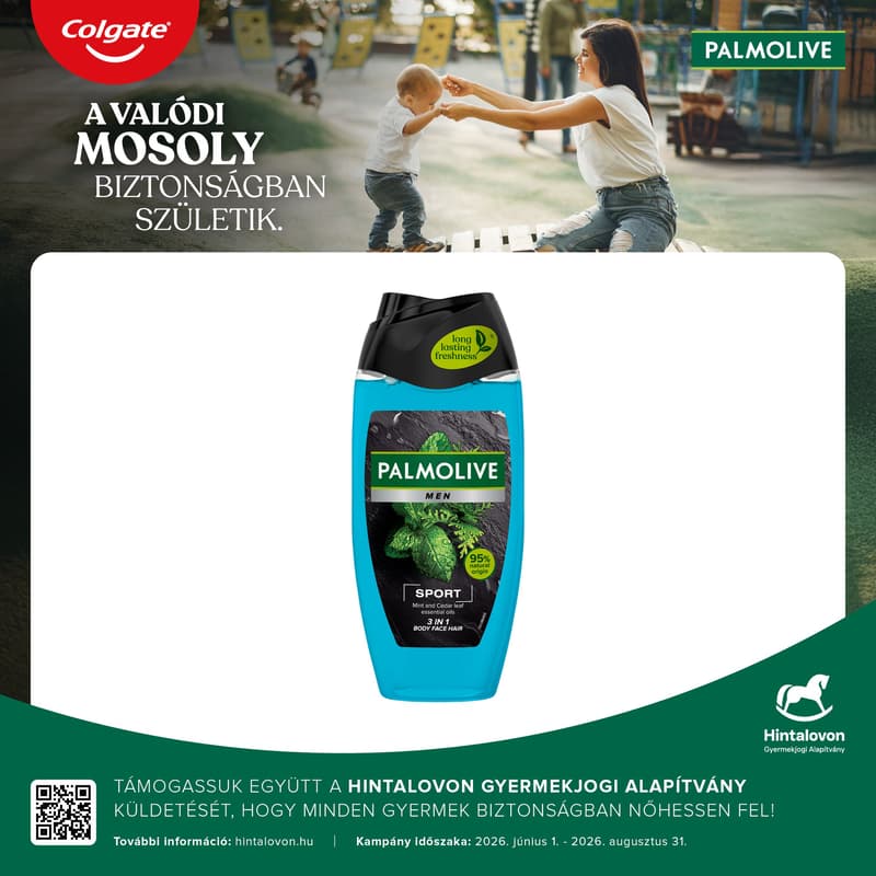 Palmolive Men Sport 3 in 1 shower gel for body, face and hair