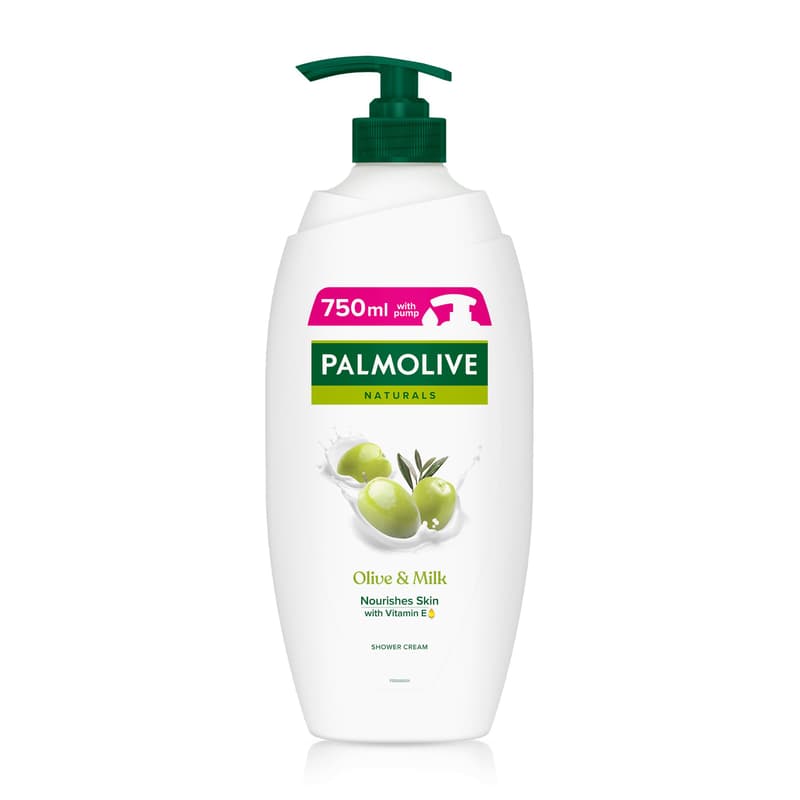 Palmolive Naturals Olive & Milk tusfürdő pumpás