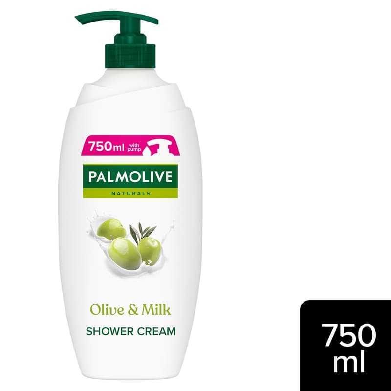 Palmolive Naturals Olive & Milk tusfürdő pumpás