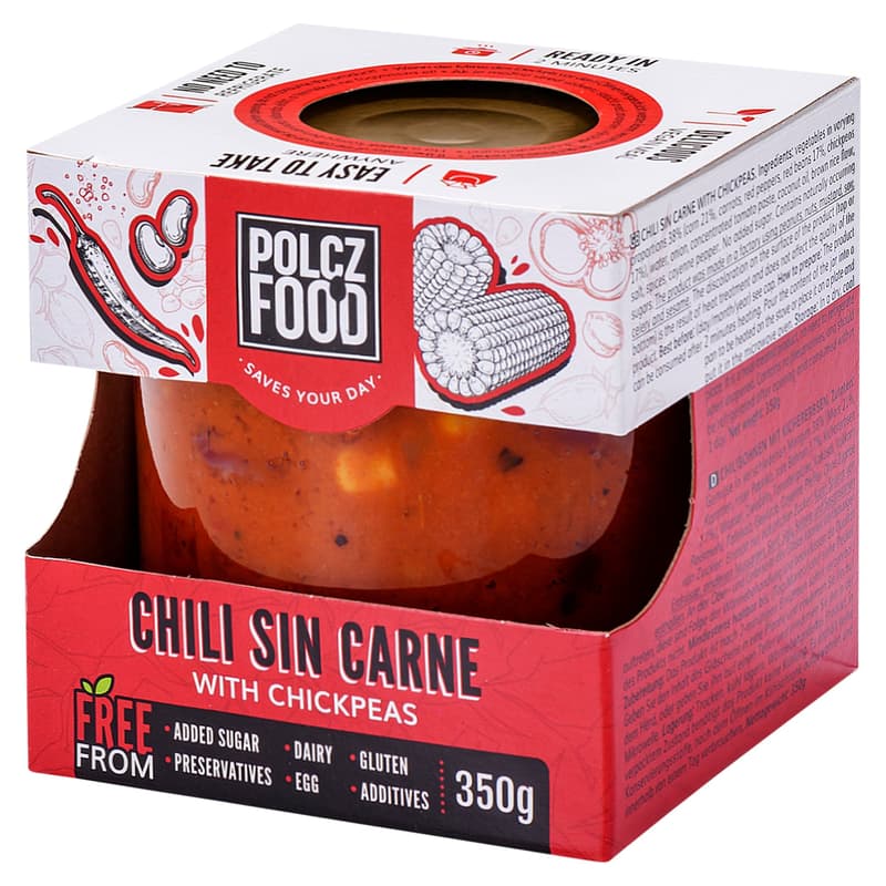 Polcz Chilli beans with chickpeas, gluten free