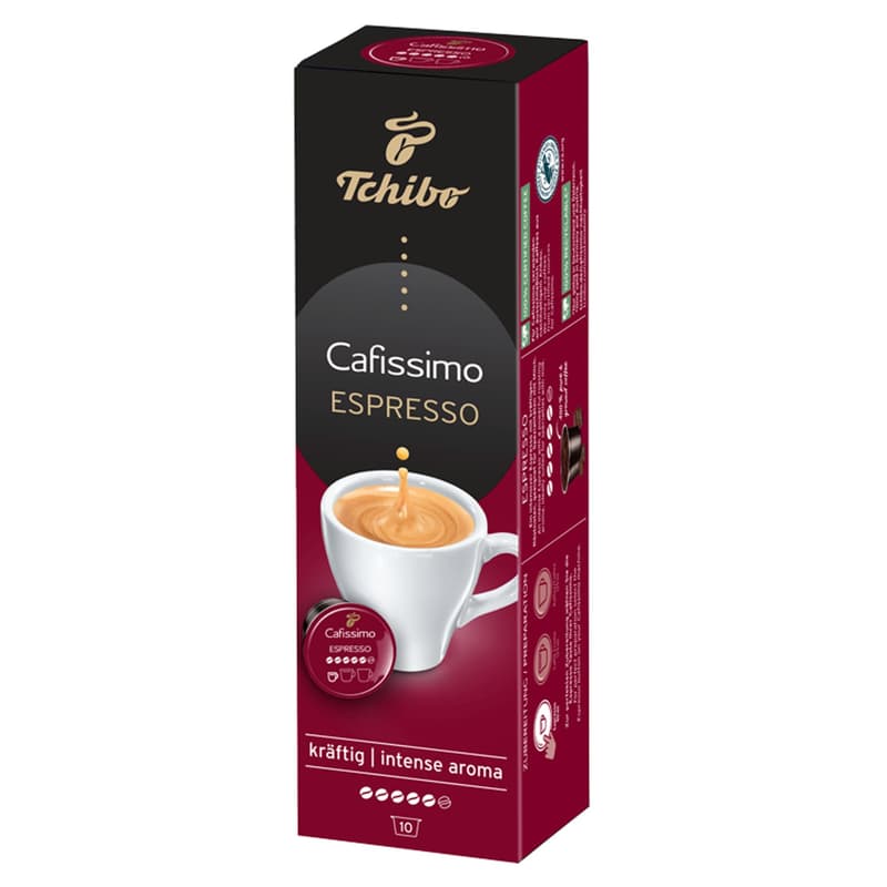 Tchibo Cafissimo Espresso Intense capsule coffee