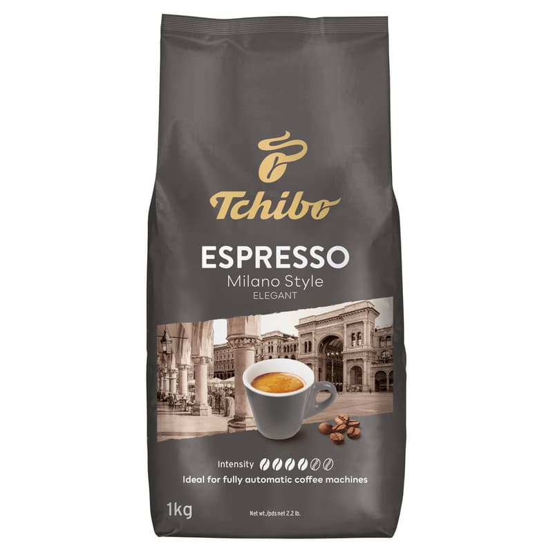 Tchibo Espresso Milano Style szemes, pörkölt kávé