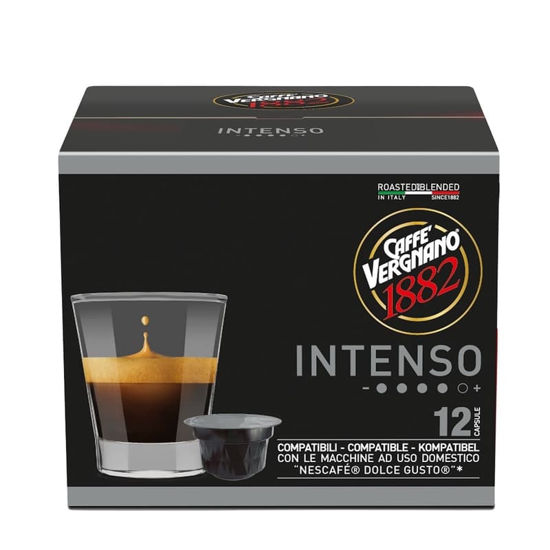 Caffé Vergnano Intenso Coffee Capsules 12 pcs 90 g