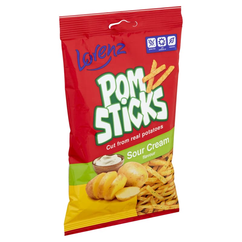 Lorenz Pomsticks burgonya pálcikák tejfölös ízesítéssel