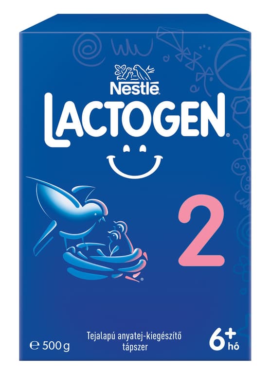 Lactogen 2 tejalapú anyatej-kiegészítő tápszer 6 hónapos kortól