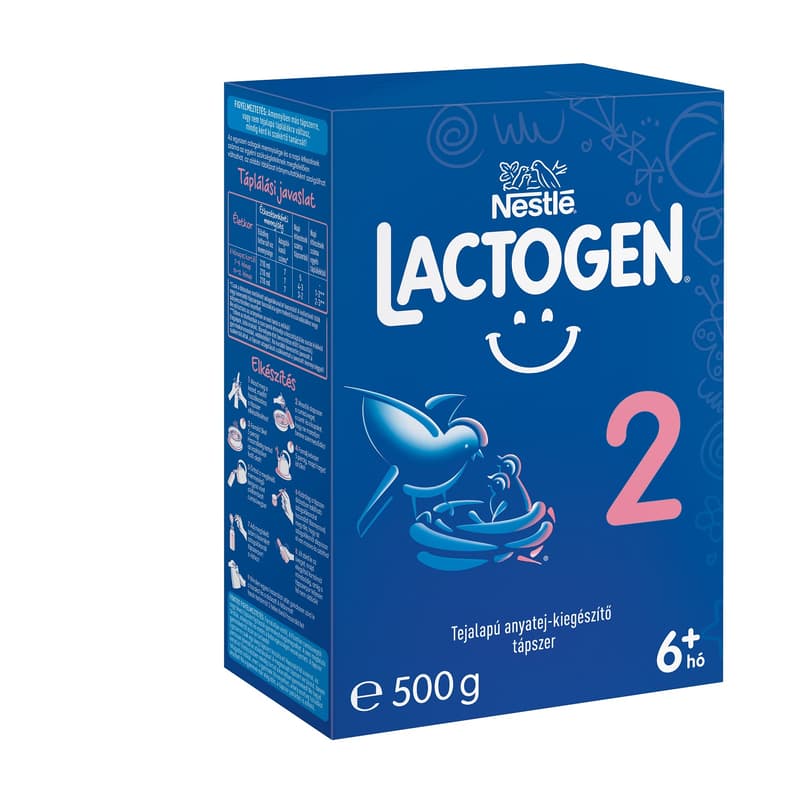 Lactogen 2 tejalapú anyatej-kiegészítő tápszer 6 hónapos kortól